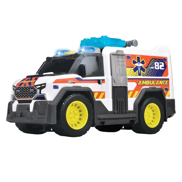 Ambulanta cu sunete si lumini Dickie 30 cm
