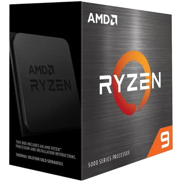 AMD Procesor PC, AMD Ryzen 9 5900XT, 3.7GHz 16C, box