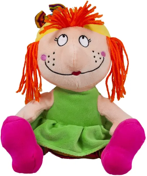 Amek Toys - Păpușă cu rochie verde, 24 cm