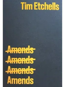 Amends, Paperback/Tim Etchells