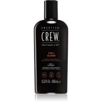 American Crew Hair & Body 3-IN-1 sampon, balsam si gel de dus 3in1 pentru barbati