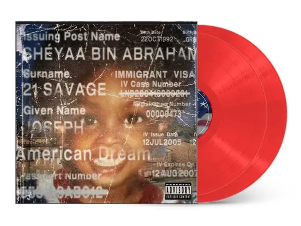 American Dream (Translucent Red Vinyl) | 21 Savage