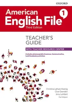 American English File 3e Teachers Book 1 Pack, Paperback/Oxenden