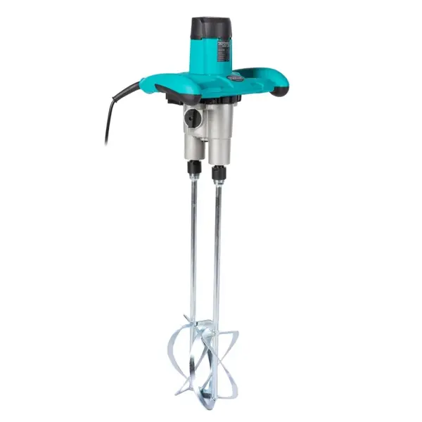 Amestecator materiale constructii Detoolz putere 1800W, 2 palete