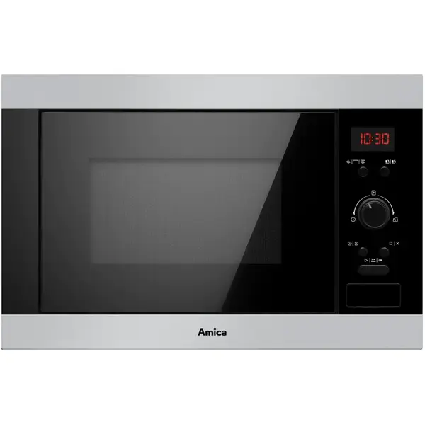 AMICA Amica, cuptor cu microunde incorporat din otel inoxidabil, 900W, 25L, AMMB25E2GI X-TYPE