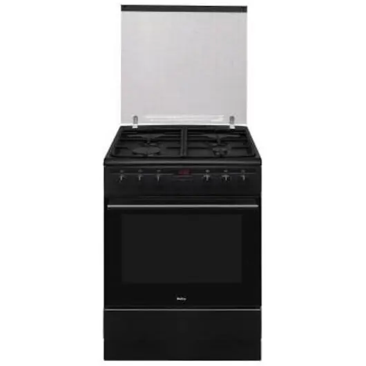AMICA Aragaz Amica, 617GES2.33HZpTaNA (Bm), Negru, electric, gaz, 60 cm latime, 62L