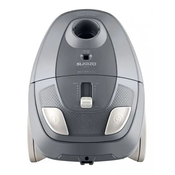 AMICA Aspirator cu sac Amica Surazo VM1058, 900 W, 79dB, tip filtrare EPA, Gri