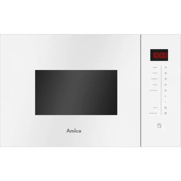 AMICA Cuptor cu microunde incorporabil Amica AMMB25E2SGW X-Type, Functie grill, 25 L, 900 W, Alb