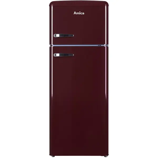 AMICA Frigider Amica KGC15631R, 206 l, 144 cm, Clasa E, Visiniu