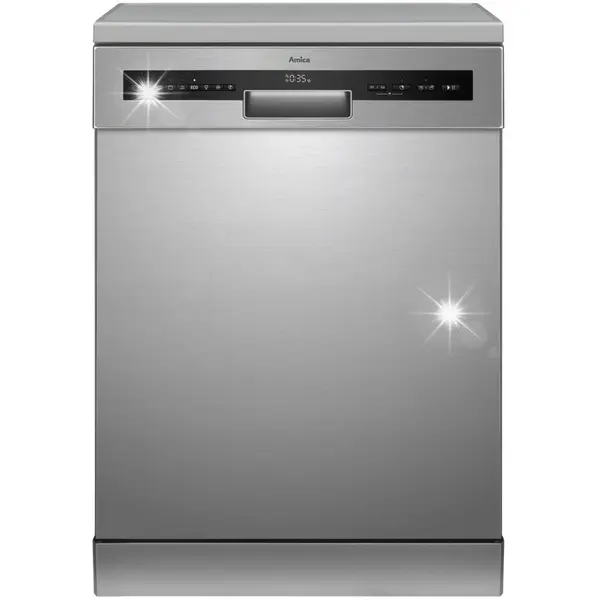 AMICA Masina de spalat vase freestanding Amica DFM64C7EOqIH 14 seturi, OpenDry, inox, 60cm