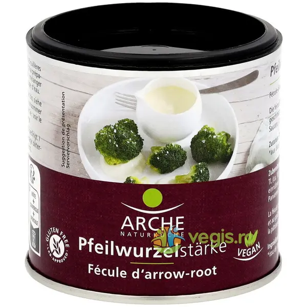 Amidon de Arorut fara Gluten Ecologic/Bio 125g