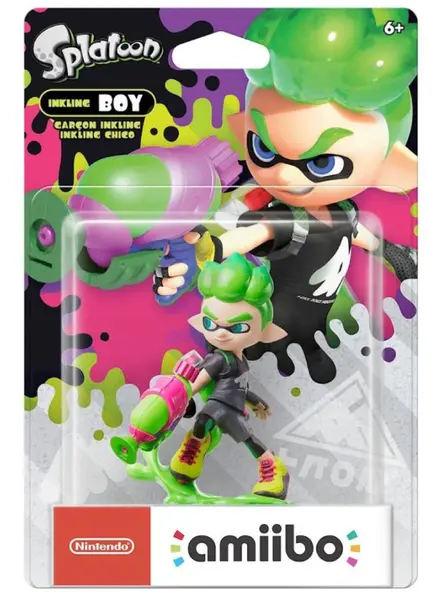 AMIIBO GREEN BOY (SPLATOON)