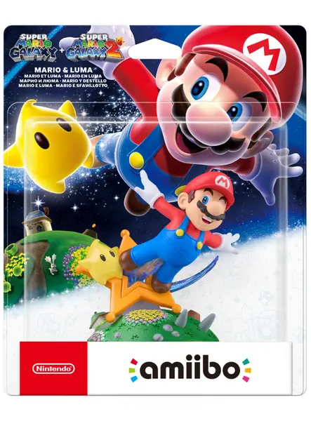 Amiibo Mario & Luma