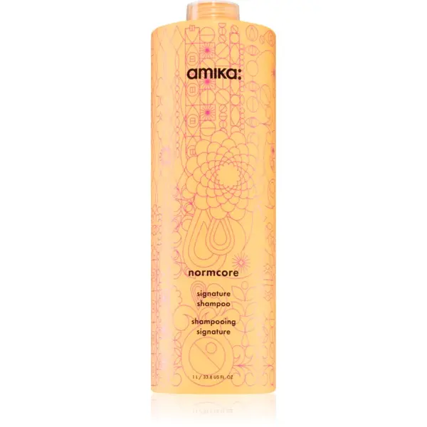 amika Normcore Signature Shampoo sampon delicat pentru toate tipurile de păr 1000 ml