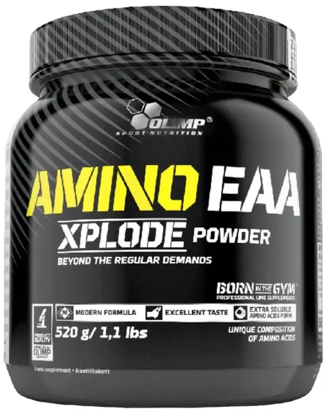 Amino EAA Xplode, ceai cu gheață de piersici, 520 g, Olimp