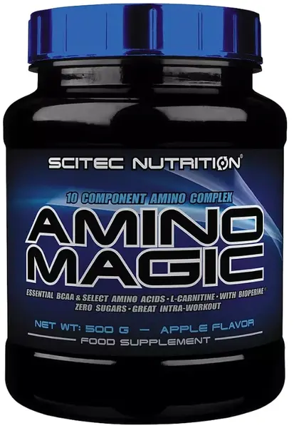 Amino Magic, portocală, 500 g, Scitec Nutrition