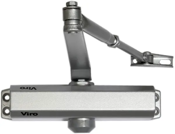 Amortizor cu brat VIRO, cu pinion si cremaliera pentru usi de 85kg si 110cm 128.13.1.212