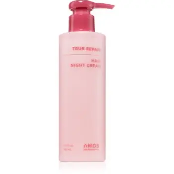 AMOS PROFESSIONAL True Repair Hair Night Cream tratament de noapte intensiv pentru par deteriorat