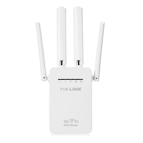 Amplificator Alb U7AC1200RE de semnal 4 antene wireless