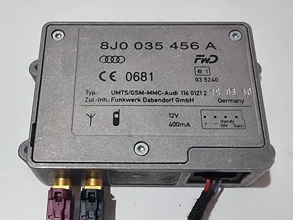 Amplificator antena 8J0035456A Audi A4 Allroad (2009-2011) [8KH, B8]