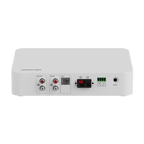 Amplificator IP 1 zona, 40W, Alarma, USB, Bluetooth - HIKVISION DS-QAE1A40G1-VB