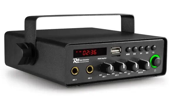 Amplificator Power Dynamics PDC30, 30W, Bluetooth, USB, SD, RMS