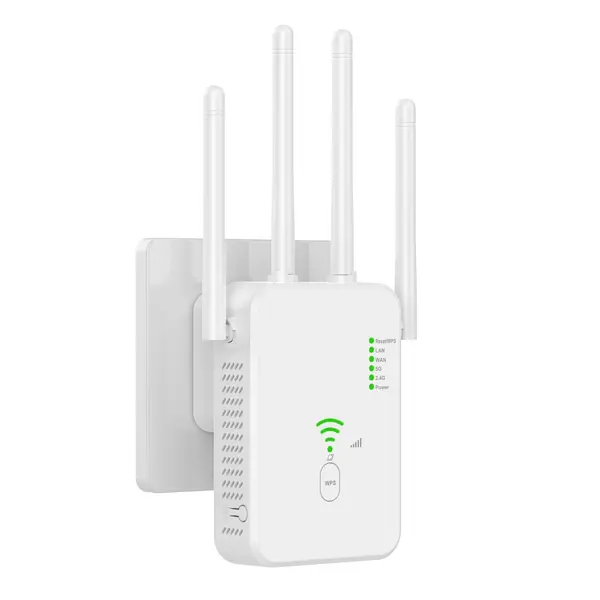 Amplificator retea, Router, WiFi Repeater, Booster, Extender, Dual Band, Gigabit, 1200MB