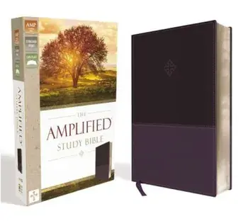 Amplified Study Bible, Imitation Leather, Purple, Hardcover/Zondervan