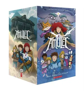 Amulet Box set 1-9 Graphix, Paperback/Kazu Kibuishi