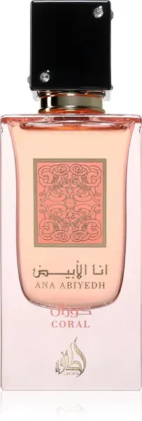 Ana Abiyedh Coral Lattafa 60 ml, apa de parfum, unisex - Original Dubai