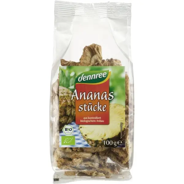 Ananas bucati, eco - 100 g