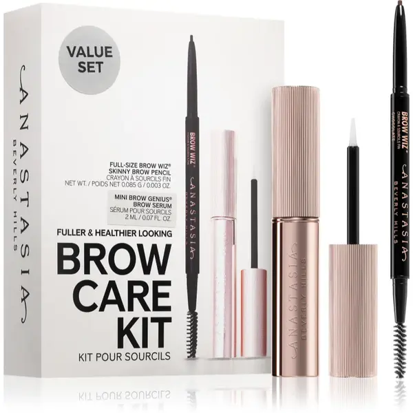 Anastasia Beverly Hills Brow Care Kit kit pentru sprâncene culoare Soft Brown