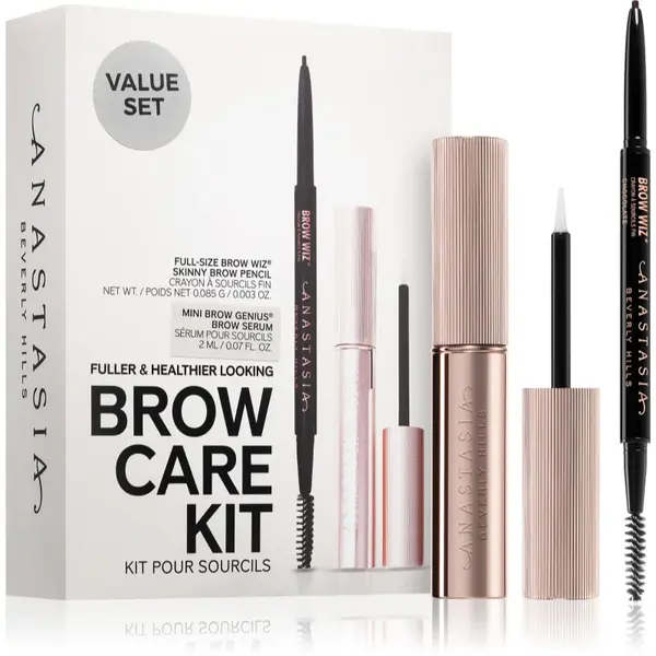 Anastasia Beverly Hills Brow Care Kit kit pentru sprâncene culoare Ebony