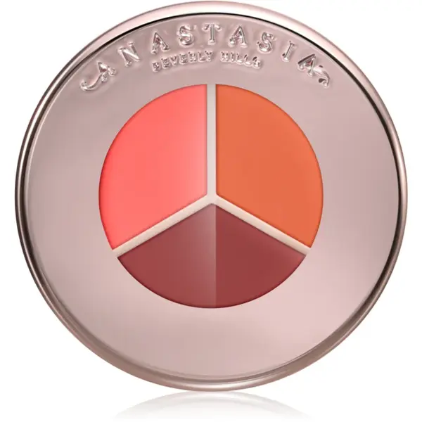 Anastasia Beverly Hills Magic Touch Blush Trio blush trio cu textura de gel culoare Peach Trio 3 g