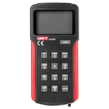 Anemometru Digital Uni-T UT361, Viteza Vant 8 Unitati, Temperatura, Memorie 2044 Inregistrari