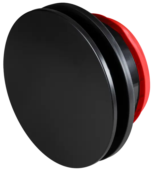 anemostat directional awenta, rotund vak125cz, o125, negru mat