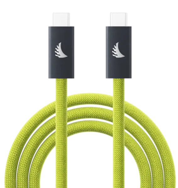 Angelbird Cable I USB-C 3.2 I Solid Flex Tether Cable I Lime I 4,5 m