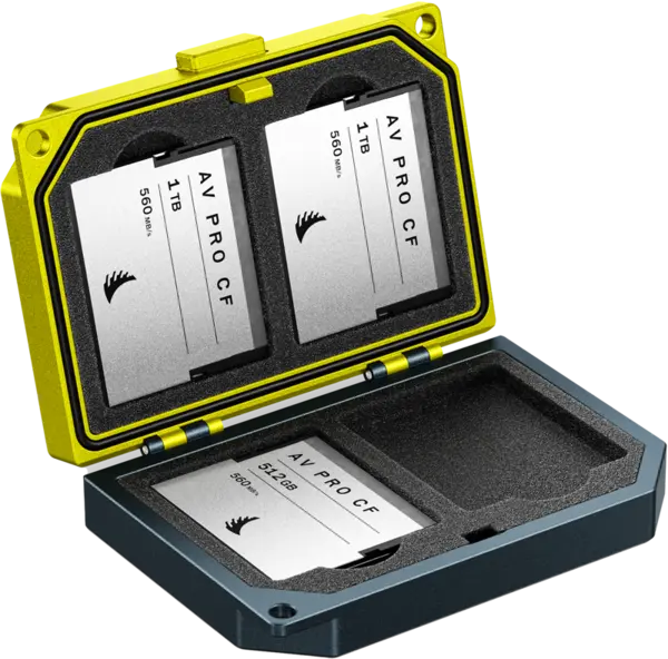 Angelbird MEDIA TANK Cfast cards, Carcasa carduri