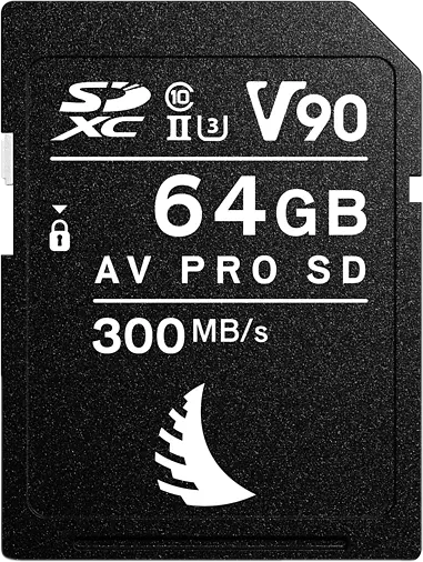 Angelbird SD AV PRO MK2 R300/W280 (V90) 64GB | 1 PACK, Card memorie