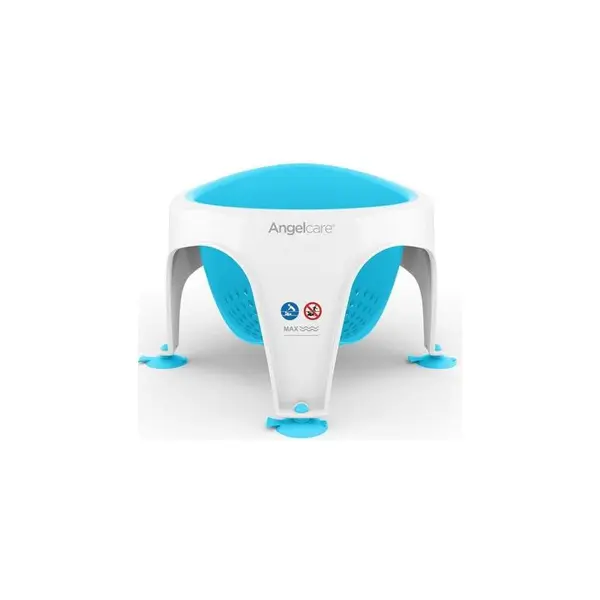 ANGELCARE Scaun moale pentru baie 6+ luni, Albastru