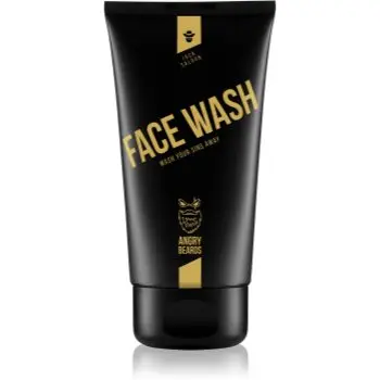 Angry Beards Jack Saloon Face Wash gel de curățare faciale
