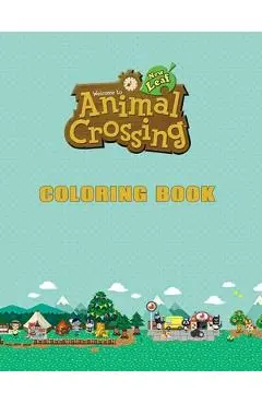 Animal Crossing Coloring Book: Animal Crossing Big Book, Gifts Book. - Bn Touttibt