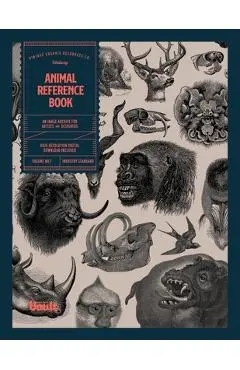 Animal Reference Book for Tattoo Artists, Illustrators and Designers - Kale James