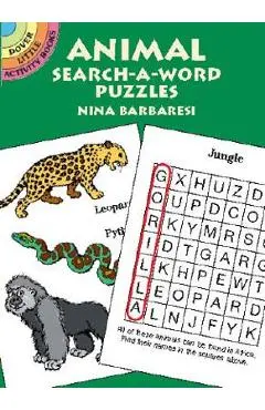 Animal Search-A-Word Puzzles - Nina Barbaresi