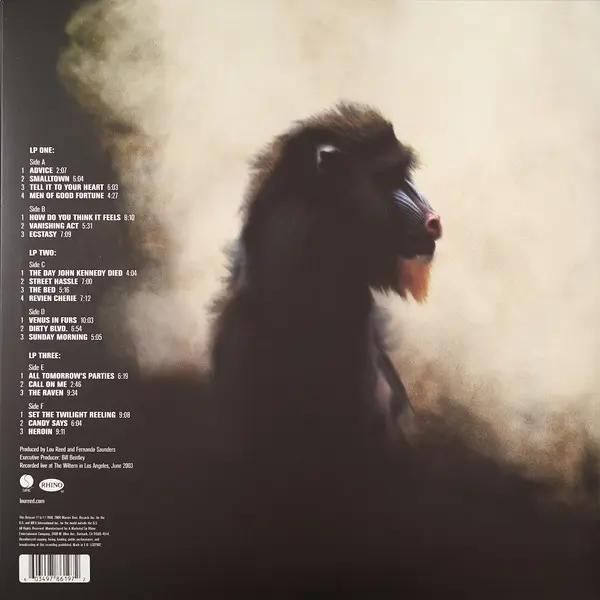 Animal Serenade - Vinyl | Lou Reed