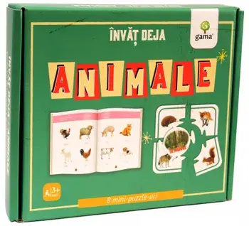 Animale. 8 mini-puzzle-uri/***