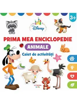 Animale. Caiet de activitati. Prima mea enciclopedie. 3 ani+/***