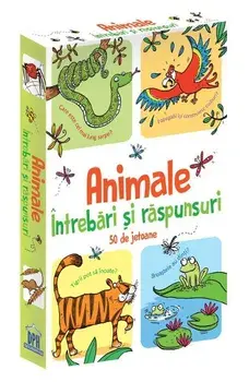 Animale. Intrebari si raspunsuri. 50 de jetoane/***