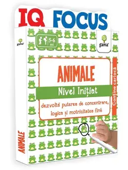 Animale. Nivel initiat. Dezvolta puterea de concentrare, logica si motricitatea fina/***