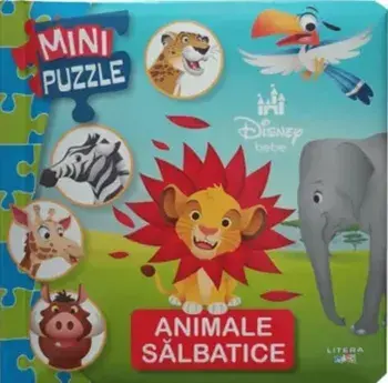 Animale salbatice. Mini puzzle/***